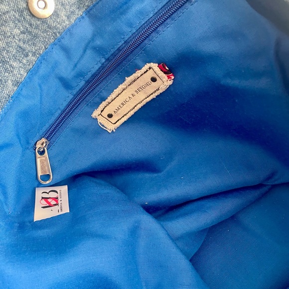 America & Beyond watch over me, evil eye tote - Picture 8 of 10